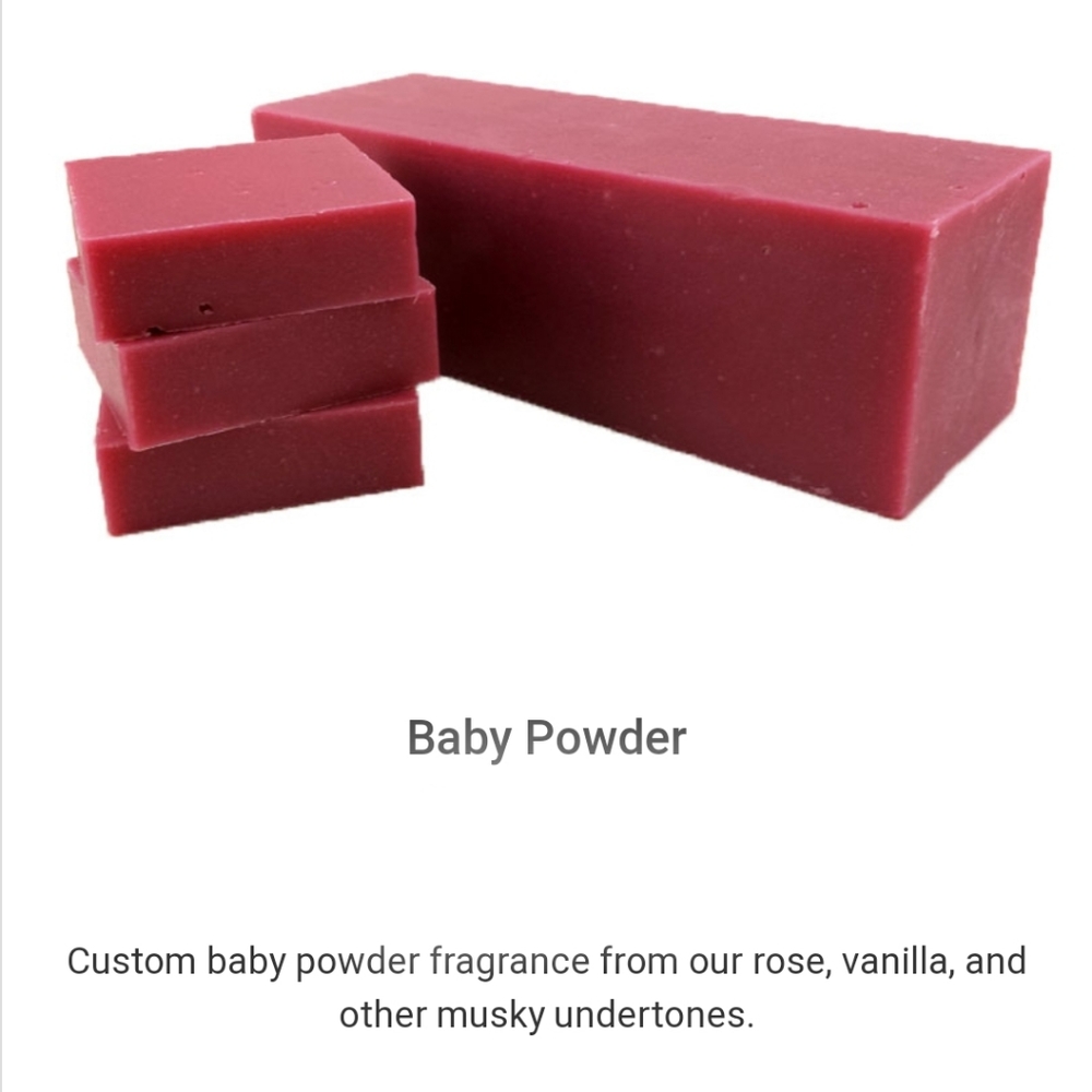 Homemade Baby Powder Soap - Picture 2 of 9